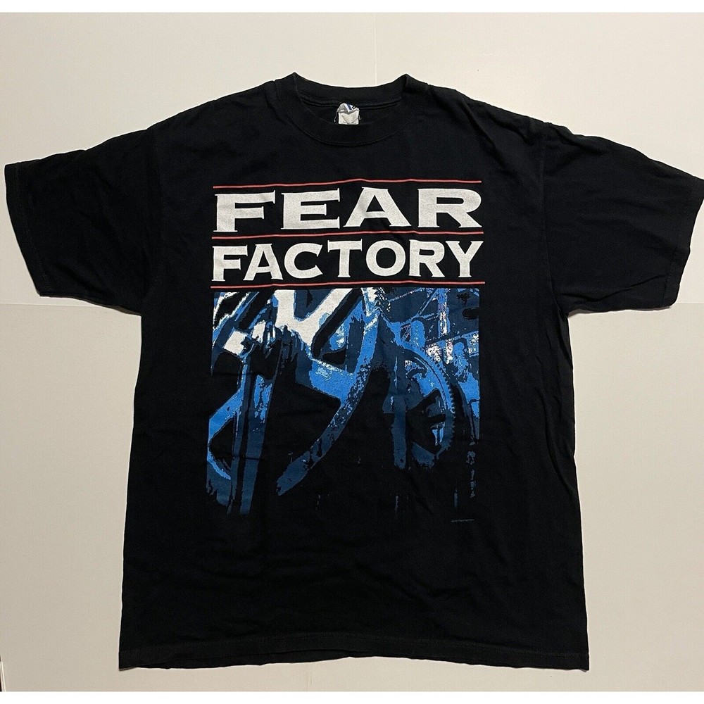 Vintage 1990's Fear Factory T-Shirt - Fear Is The Mindkiller Tour 1993